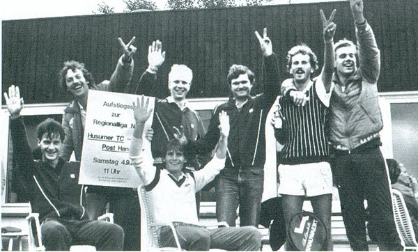 1982 – Tennis: Aufstieg in die Regionalliga