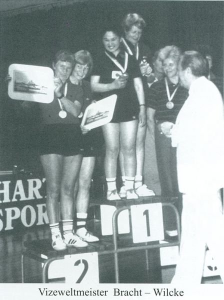 1984 – Tischtennis: Ilse Bracht Vizeweltmeisterin