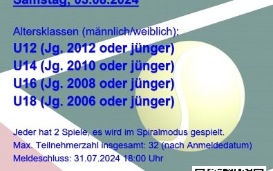 Tennis - Jugend-LK-Turnier