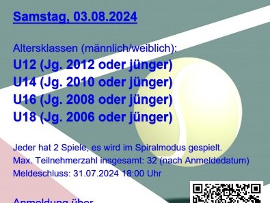 Tennis - Jugend-LK-Turnier